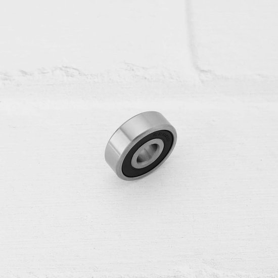 Allecto- Wiellagers set - Elektrische golftrolley - Dubbel afgedicht - 8 x 24 x 8 mm - Voorwiellagers - PowaKaddy FX3 FX5 FX7 CT6 - 2 stuks - Compatibel met merk - Zwart. — afbeelding 2
