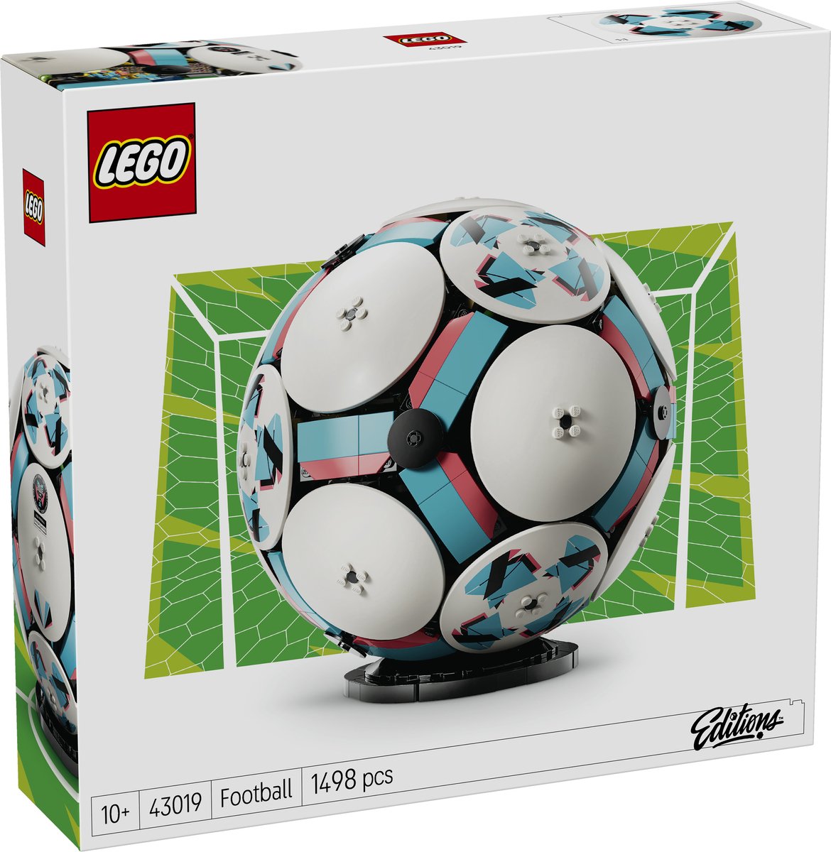 LEGO Editions Voetbal - 3D-display bouwpakket met mini-stadion - Verjaardagscadeau voor jongens, meisjes en voetbalfans vanaf 10 jaar - 43019 — afbeelding 16