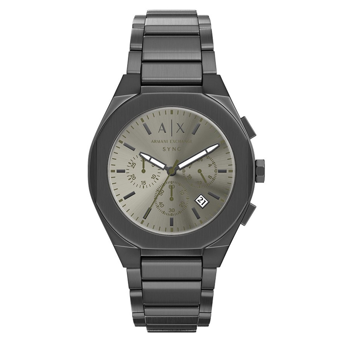 Armani Exchange AX4296 Mannen Horloge 42 mm - Grijs