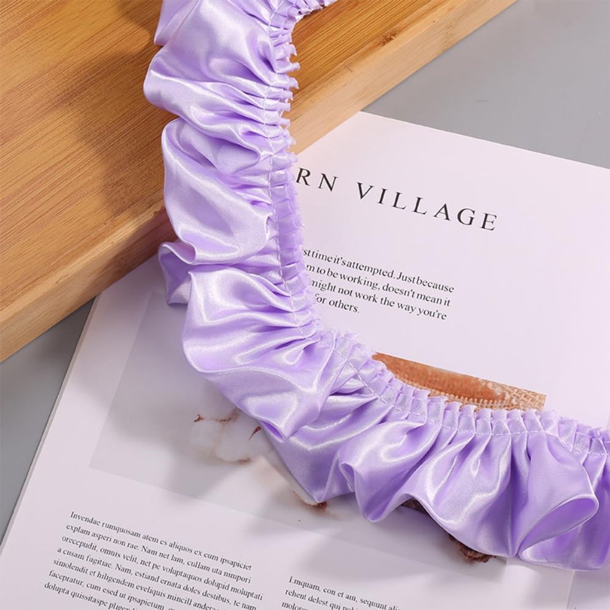 Plooiende Kantband - Decoratieve Ruffles - 5.5 cm Breed