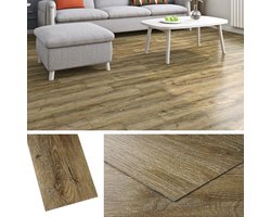 Zelfklevende PVC Vloerdelen Eiken Houtlook 36 Stuks