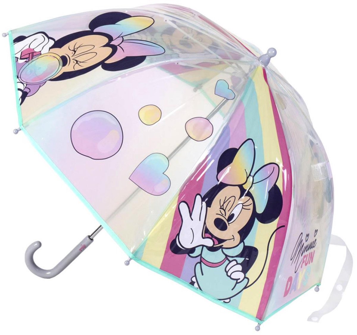 Paraplu Minnie Mouse Ø 71 cm Turkoois