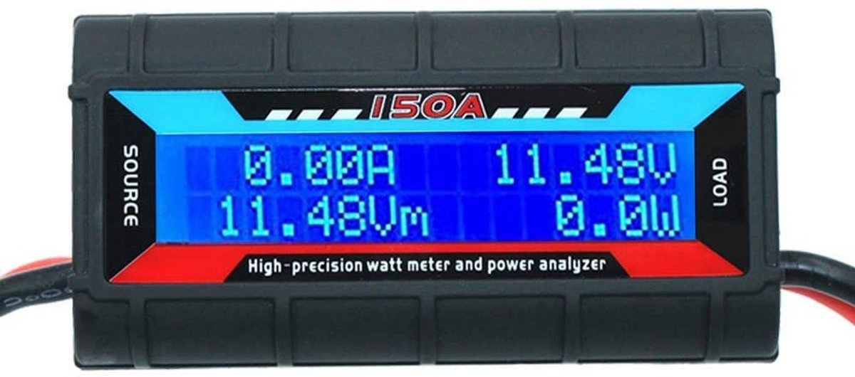 Nauwkeurige Wattmeter Vermogensanalysator met Digitaal LCD-scherm voor RC en Elektronica