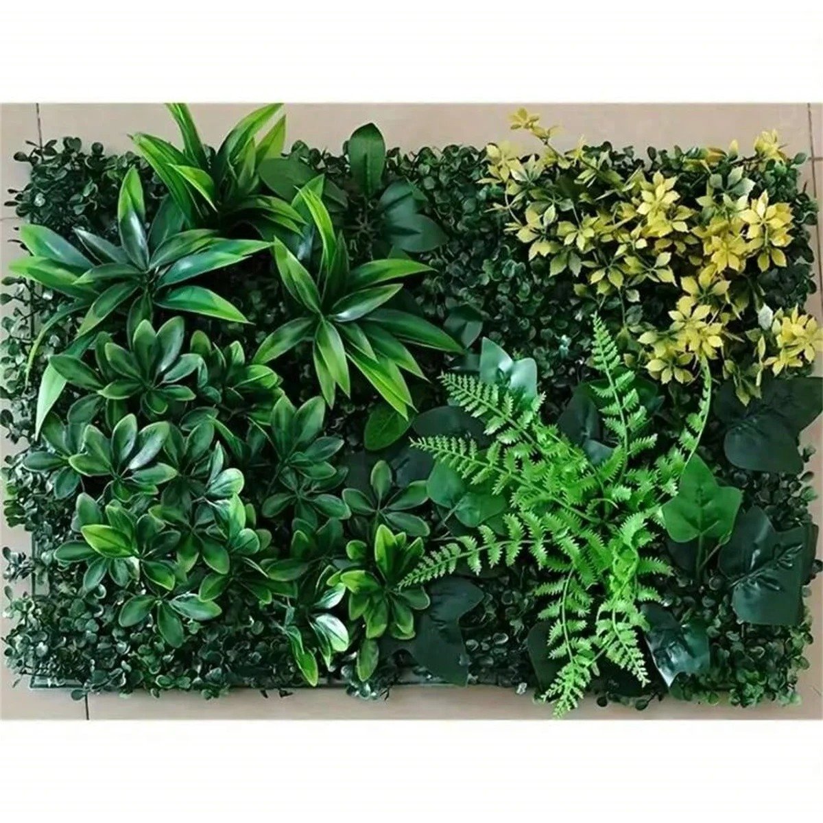 Jurrys Kunsthaag - Kunst Plantenwand - Privacy Scherm - Balkon, Tuin & Interieur - Decorat