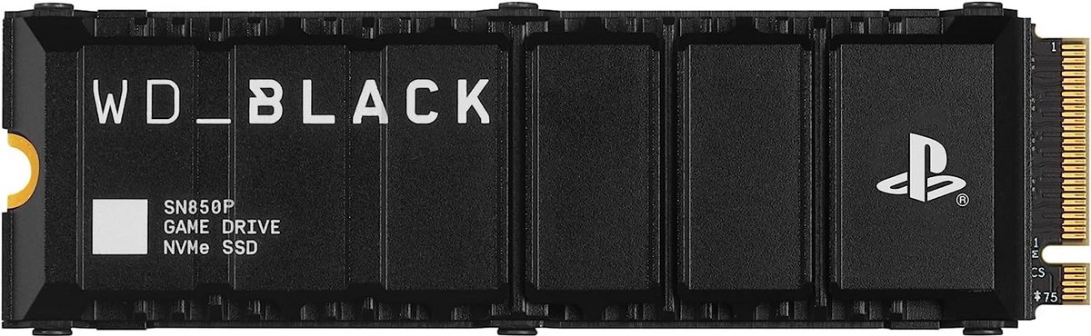 Interne Gaming SSD 2TB voor PS5 Opslag 7300MB/s Leessnelheid PCIe Gen4