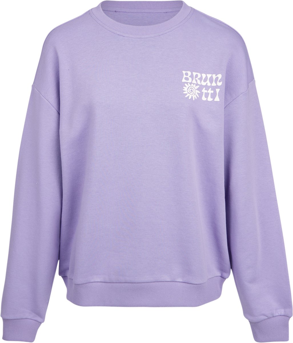 Brunotti Asina Sweater Dames Loose fit Everyday comfort XS Wisteria