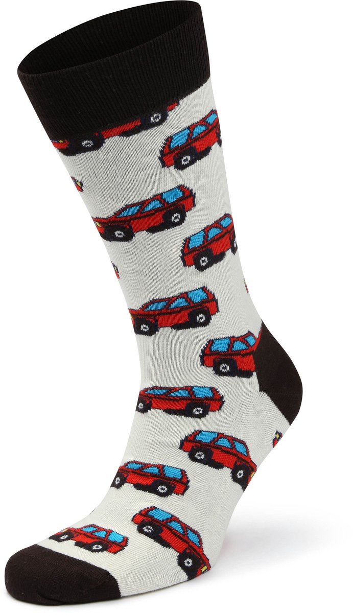 Happy Socks Sokken SUV - Maat 41-46 - Heren - Grappige sokken - Halfhoge sokken