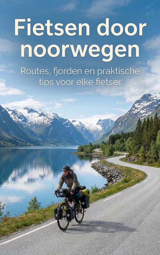 Fietsen door noorwegen - cover