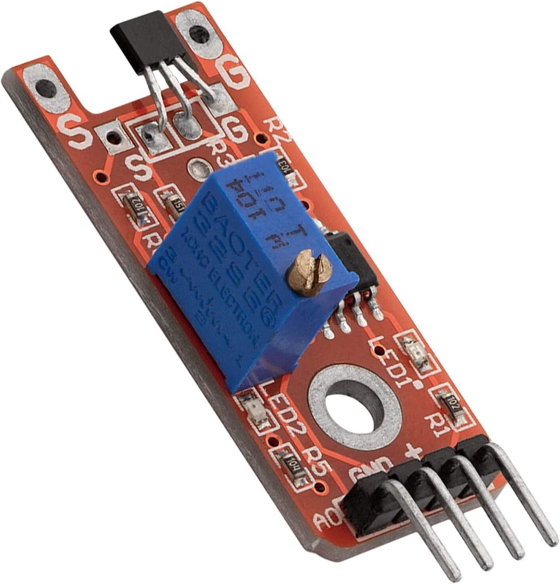 5 Stuks Lineaire Magneet Controlesensor voor Arduino Projecten