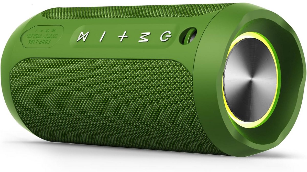 Draagbare Waterdichte Bluetooth Speaker met 20 Uur Speeltijd & RGB Licht