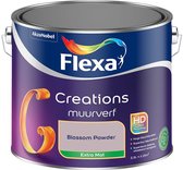 Flexa - Creations Muurverf Extra Mat - Blossom Powder - Mengverf - 2,5 L
