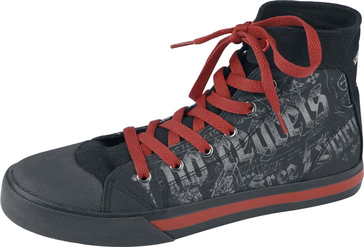 Rock Rebel by EMP Zwarte sneakers - Unisex - EU38