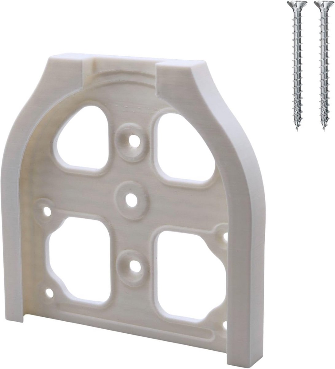 Universele Projector Wand- en Plafondbeugel voor Ronde Basis 10 cm | Flexibele Montagehouder