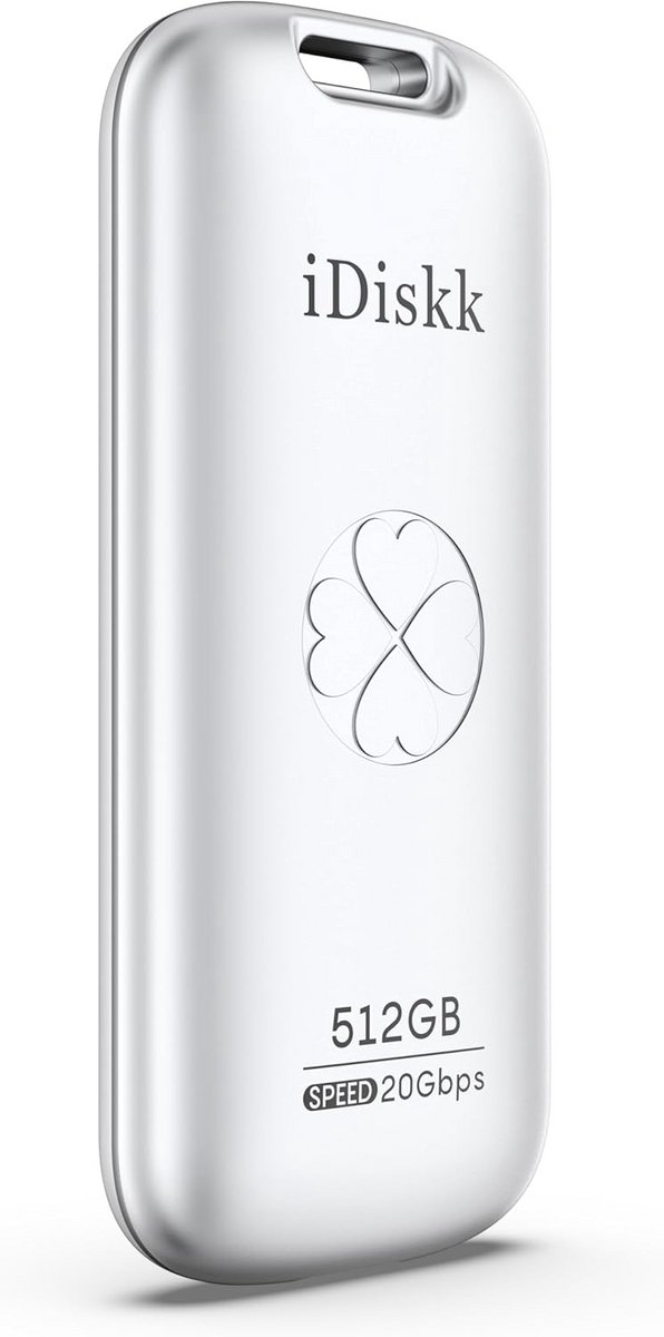 Snelle Externe USB-C Solid State Drive 512GB - Hoge Snelheid Portable SSD