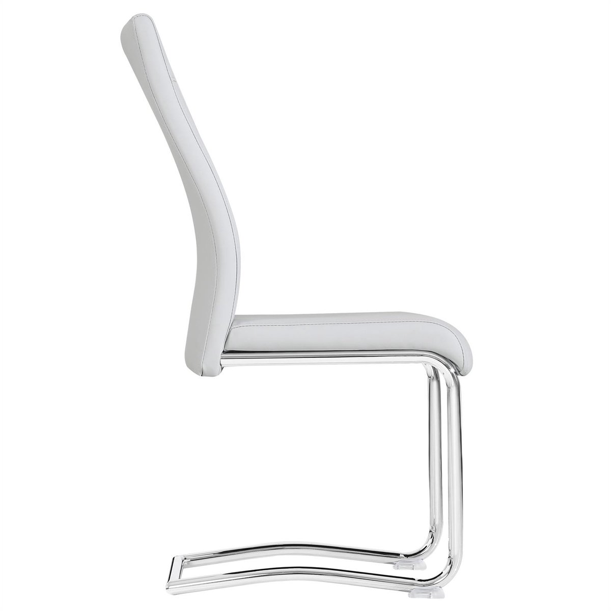 Eetkamerstoelen LOANO, set van 4 - grijs