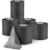 U-Sport Athlete Underwrap - Zwart - 6 stuks - 7 cm x 27 m - Onderbandage - Huidbescherming bij Sporttape