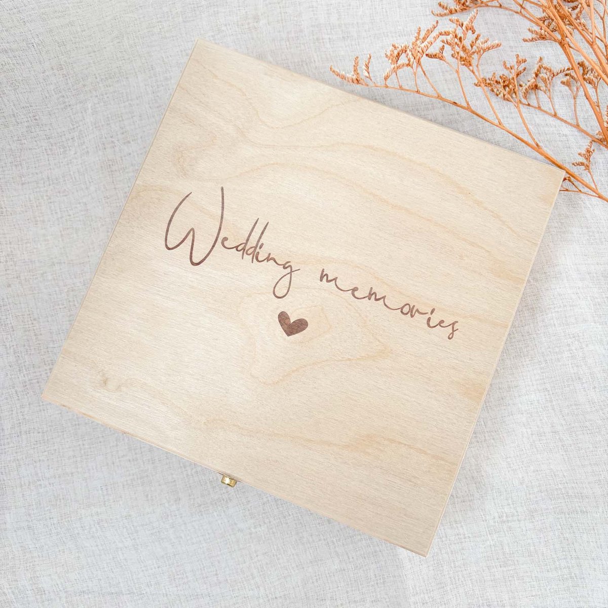 Fien & Feau - Bewaarkistje - Wedding memories - herinneringen