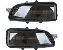 Modecar - Dynamic LED Richtingaanwijzers voor Spiegel - Links en Rechts - Rookglas