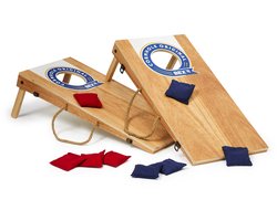Bex Cornhole Original – Amerikaans Werpspel – Bean Bag Spel – Complete Cornhole Set Met 2 Speelborden (60x30x7 cm) – Inclusief 8 Pittenzakken – Vanaf 8 Jaar