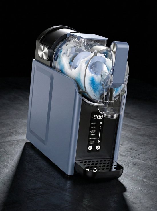 JAVY Slush Machine 2L - Frozen Drink Maker met 6 Automatische Programma’s - Voor Slushies, Smoothies, Frozen Coffee, Milkshakes & Frozen Yoghurt - 220W - R290 Koeling van JAVY — afbeelding 5