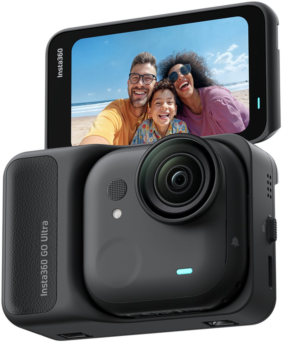 Insta360 - GO Ultra Creator Bundel - Midnight Black - 4K 60 FPS-video - Action Camera thumbnail 5
