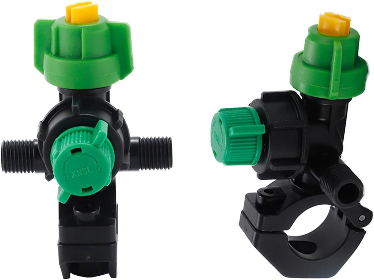 Tuinslang Sproeikop - Landbouw Sproeier - Efficiënt Water Geven - Lichtgewicht Lekvrij - 10 x 4 x 4 cm