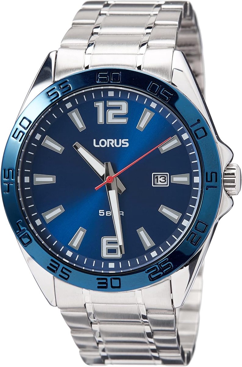 Heren Horloge - Klassiek Polshorloge - Dagelijks Gebruik - Metaalband - 9.3x9.2x8.6cm - Zilverkleurig