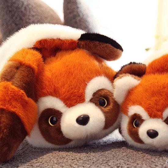 Dubbele Panda Knuffel - Omkeerbaar Speelgoed - Kinderslaapkamer Decoratie - Twee Zijden Design - 35CM - Veelkleurig — afbeelding 5
