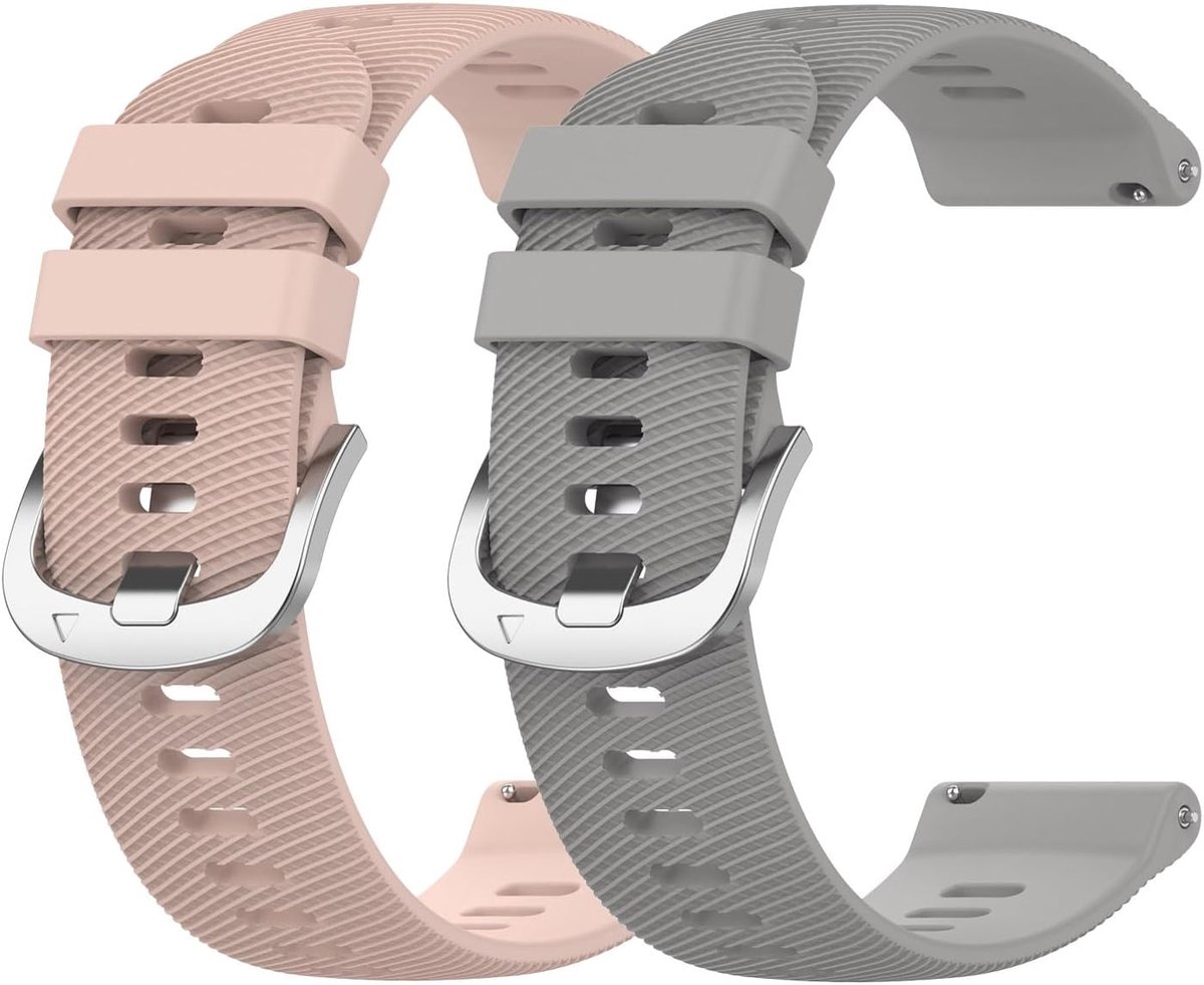 Horlogeband - Sportbandje siliconen - Dagelijks gebruik - Quick release systeem - 18 mm breed