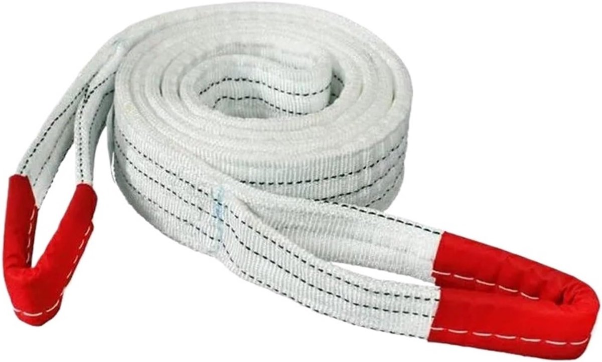 Hijslint Platte Band - Sjouwband Hefband - Industrieel Hijsen - Slijtvast Polyester - 1 Ton 4 Meter