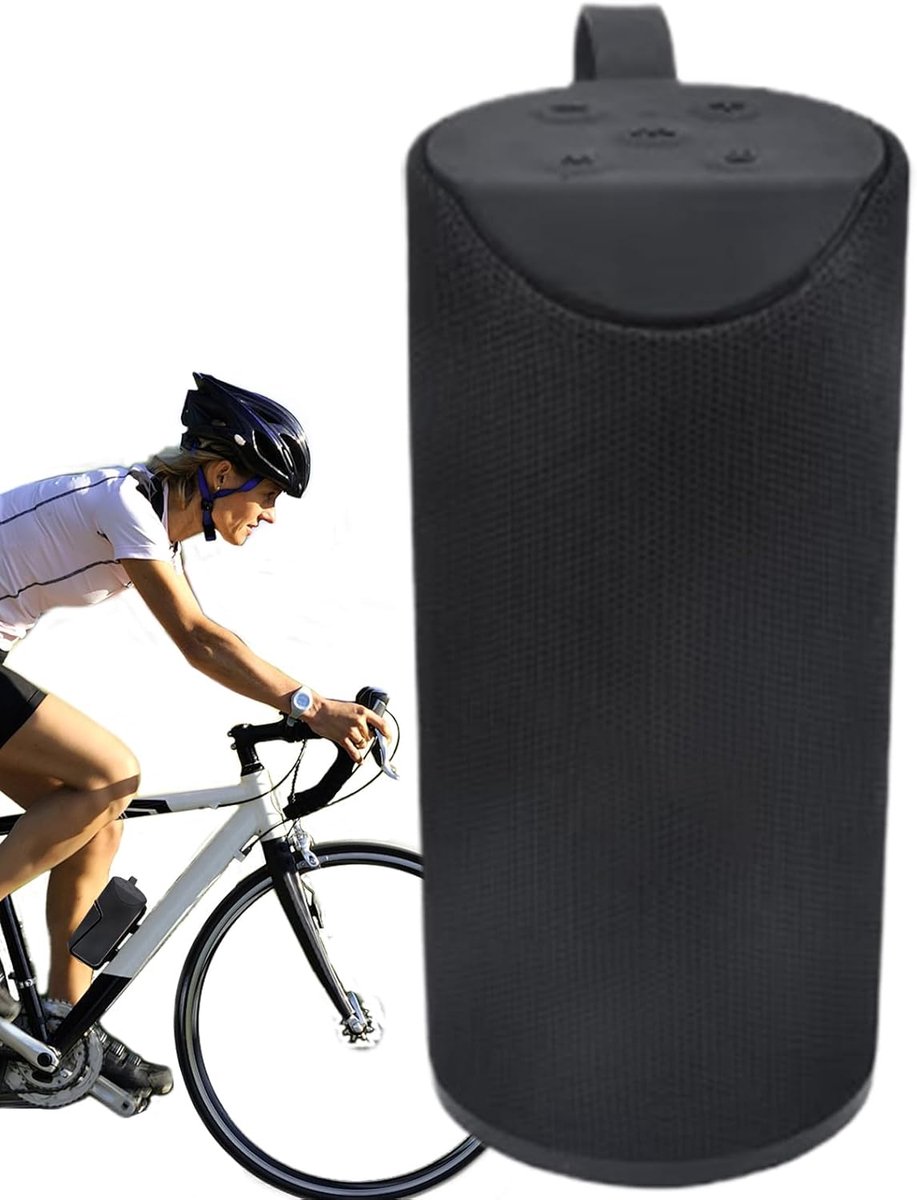 Draagbare Luidspreker - Waterdichte Speaker - Buiten Muziek - Met Handvat - 16x8x16 cm - Zwart