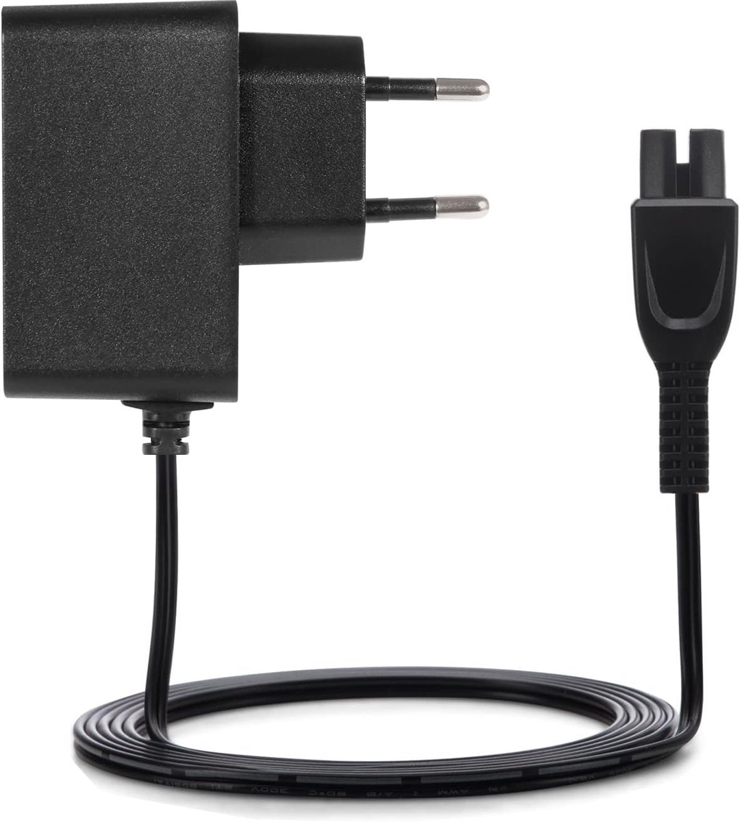 Netwerkadapter Vloerreiniger - Oplaadkabel Adapter - Vloeren Schoonmaken - Specifieke Compatibiliteit - 10.9 x 10.9 cm - zwart