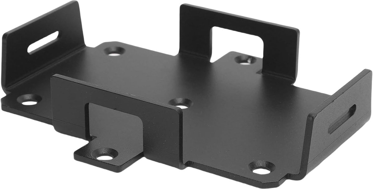 Batterijhouder Aluminium - Accubak Boot - Compacte Energieopslag - Met Bevestigingsriem - 165 x 14 x 95 cm - Aluminiumkleur
