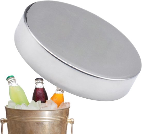 Koelaccu's Lunchbox - Vrieselementen Draagbaar - Voedsel Koel Houden - Roestvrij Staal - Vierkant Rond - Zilverkleurig — afbeelding 5