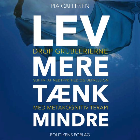 Lev mere tænk mindre - cover