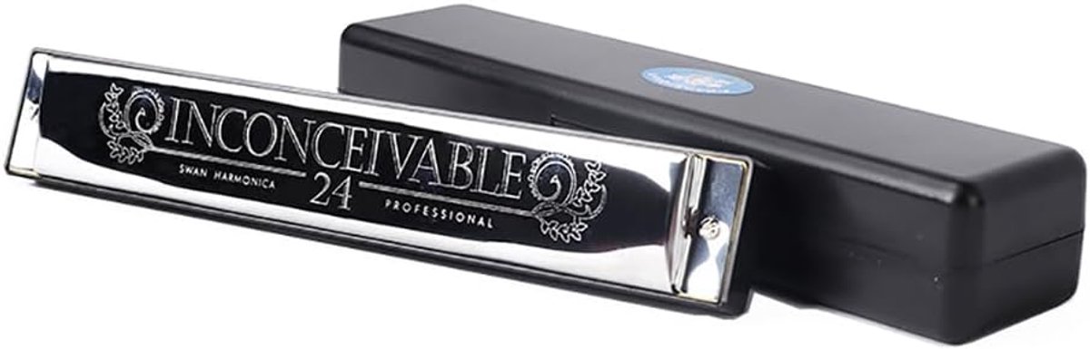 Mondharmonica - Polyfoon Instrument - Muziek Maken - 24 Gaten - F Toets