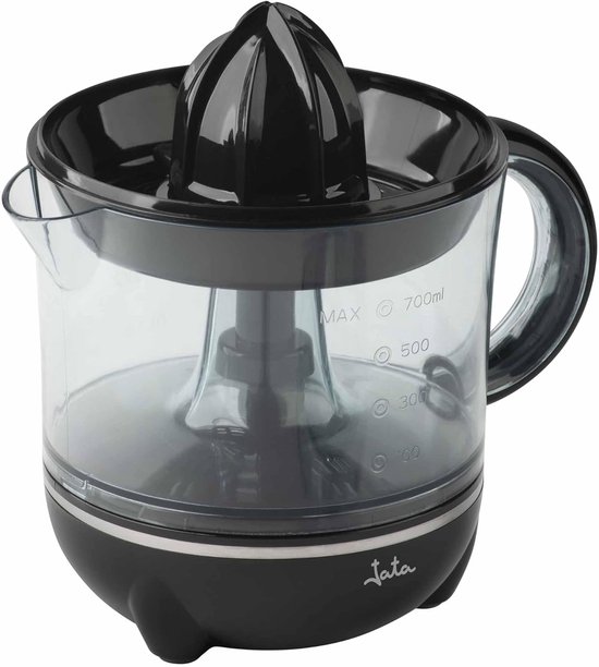 Elektrische Sapcentrifuge - Fruithakker Citruspers - Vers Sap Maken - Bidirectionele Persing - 700 ml Inhoud - Zwart — afbeelding 3