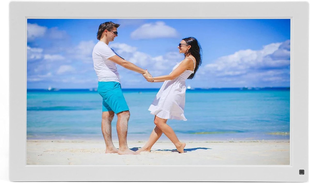 Digitale Fotolijst - Smart Frame - Foto's Delen - HD IPS Touchscreen - 15.6 Inch