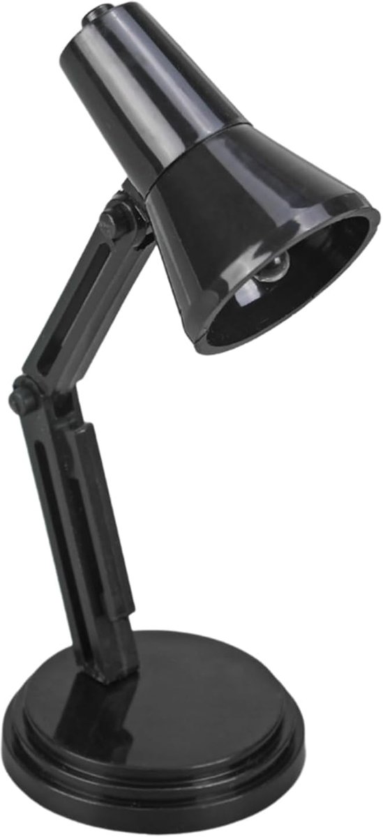 Draagbare Leeslamp - Opvouwbare LED Lamp - Nachtkastje Lezen - Niet-Verblindend Licht - 11x4cm Compact - Zwart — cadeau in Gadgets - foto 7