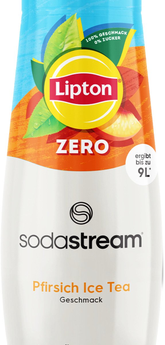 Bol.com SodaStream Siroop Lipton Ice Tea Perzik ZERO suikervrij 440ml aanbieding