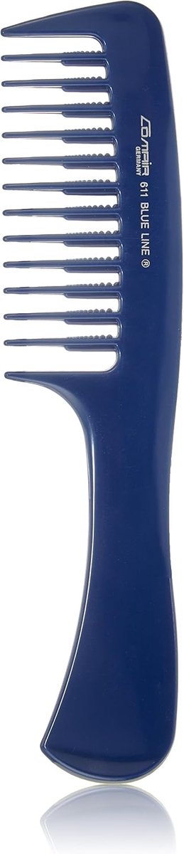 Grijpkam 611 - Professionele Kam - Haar Styling - Onbreekbaar Materiaal - 20.5 cm - Blauw