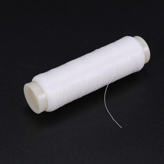 Vislijn Elastisch - Sterke Lijn - Vissen - Onzichtbaar Materiaal - 200m 0.2mm - Wit — afbeelding 4