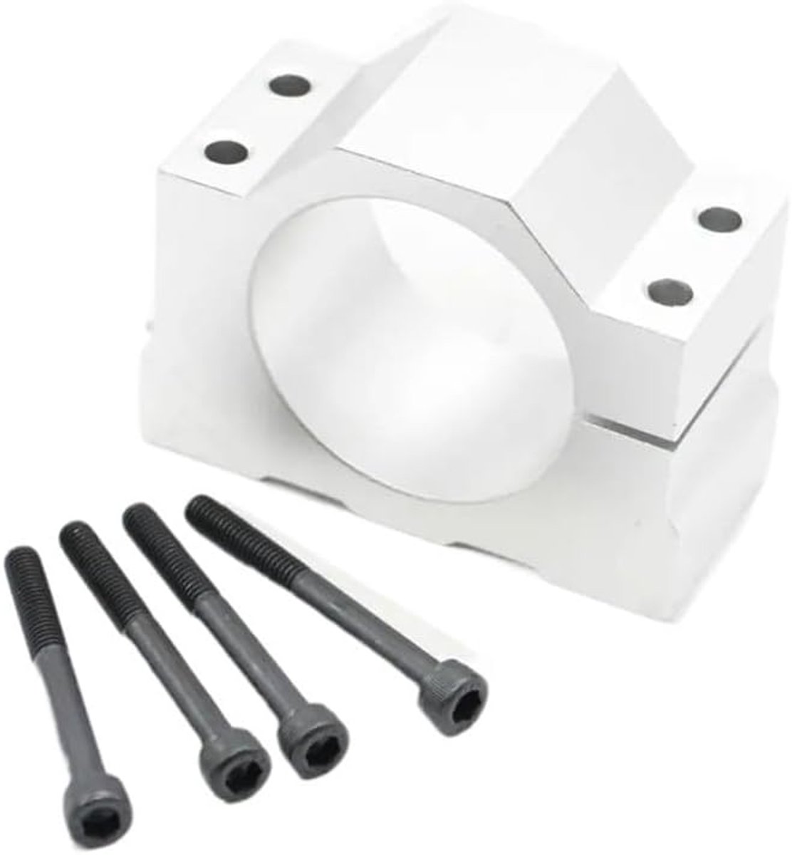 Spindel Klembeugel - CNC Motor Armatuur - 3D Printer Onderdeel - Verstelbare Diameter - 44mm