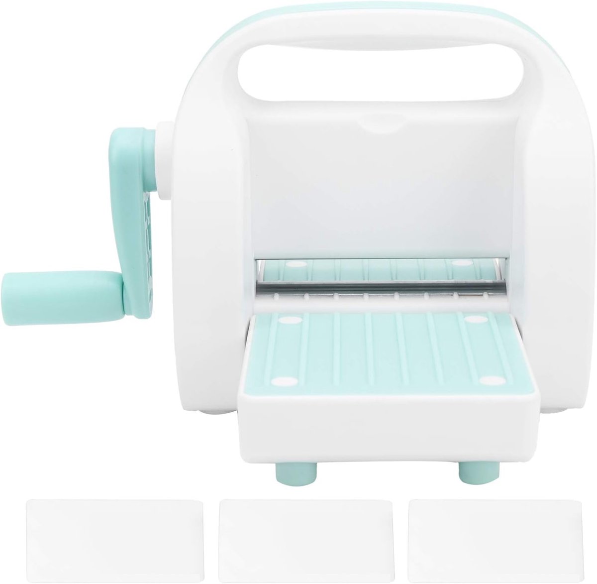 Snijmachine - Papier Snijder - Scrapbooking Maken - Handmatige Bediening - 19 x 13 cm - Turquoise