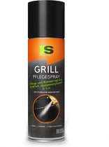 Spraytive 1x 500ml BBQ onderhoudsspray antiaanbak grillolie voor grillrooster gietijzer en rvs beschermt tegen roest