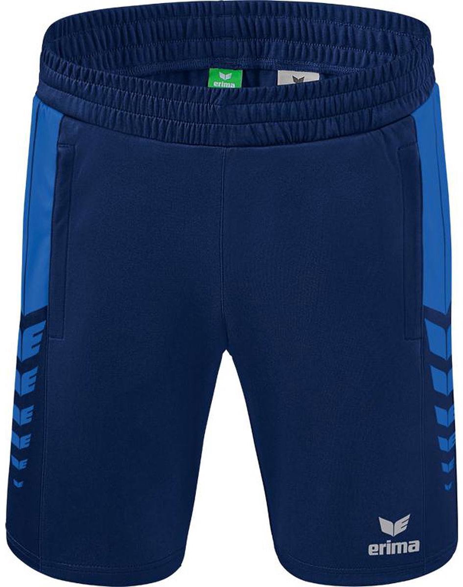 Erima Six Wings Worker Short Heren - New Navy / New Royal | Maat: 3XL