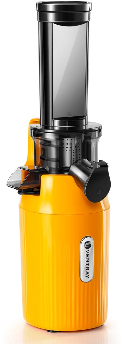 Ventray Essential Ginnie Juicer - compacte slowjuicer - geel