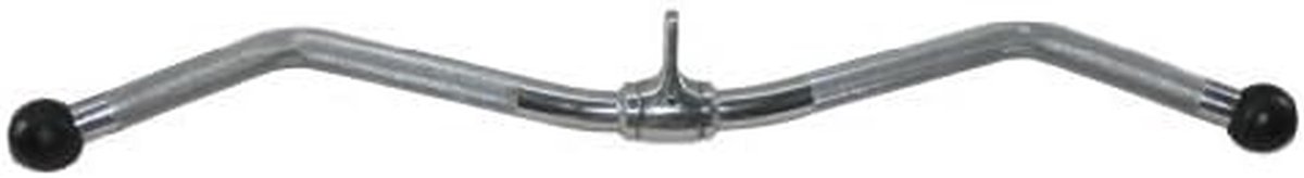 Curl Handgreep - Triceps Greep - Kracht Training - Draaibare Scharnier - 3.5 kg - Chroom