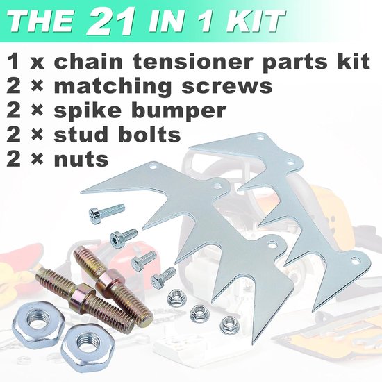 Kettingzaag Onderdelen - Velhonden Kit - Boomverzorging - 21 Delige Set - 11 x 7 x 19 cm — afbeelding 5
