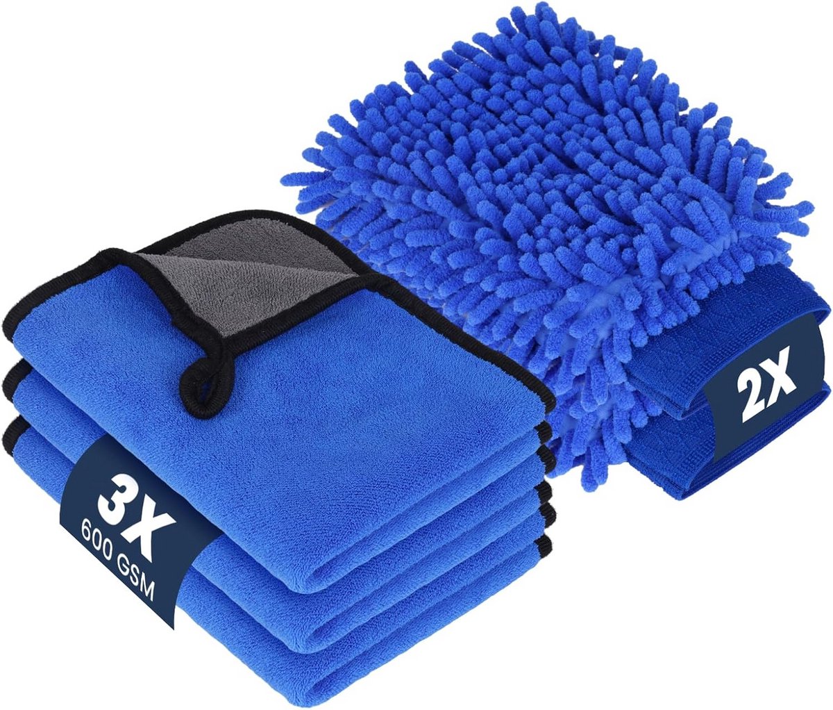 Auto Droogdoek – Microvezeldoek – Autowasdoek - schoonmaakdoek